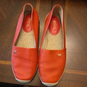 Michael Kors Red Espadrille Shoes Casual Comfort